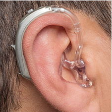 ear aid inside the ear