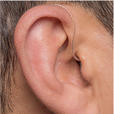 ear aid inside the ear