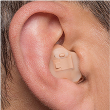 ear aid inside the ear